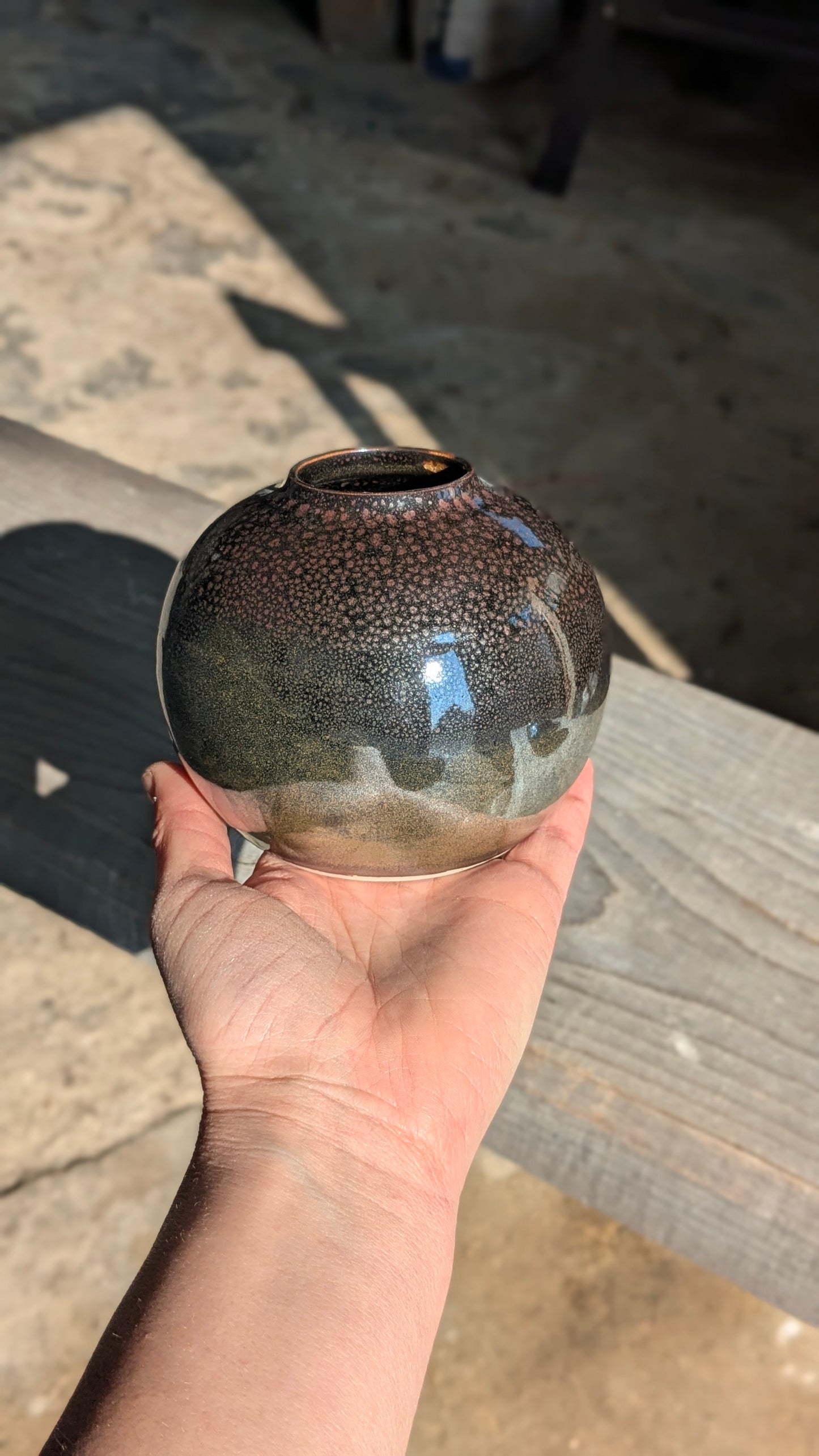 Petit vase - Modèle boule